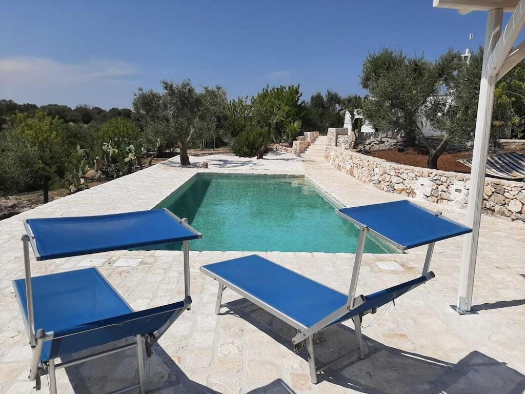 Casa Giuliveto - Charmantes Ferienhaus Mit Privatpool In Olivenhain Ostuni Eksteriør bilde
