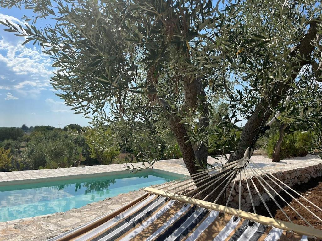 Casa Giuliveto - Charmantes Ferienhaus Mit Privatpool In Olivenhain Ostuni Eksteriør bilde