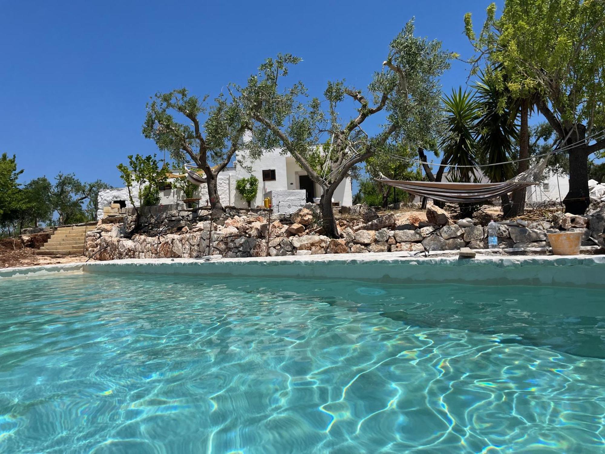 Casa Giuliveto - Charmantes Ferienhaus Mit Privatpool In Olivenhain Ostuni Eksteriør bilde